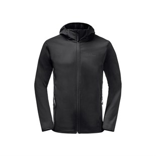 Jack Wolfskin 1307471_6000_004 Bornberg Hoody M Black Erkek Outdoor Ceket