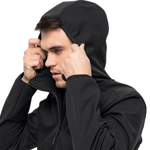 Jack Wolfskin 1307471_6000_004 Bornberg Hoody M Black Erkek Outdoor Ceket