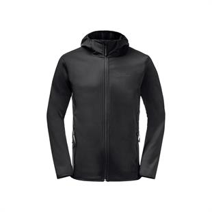 Jack Wolfskin 1307471_6000_004 Bornberg Hoody M Black Erkek Outdoor Ceket