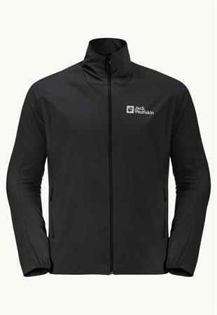 Jack Wolfskin 1307881_6000 Prelight JKT M Black Erkek Outdoor Ceket