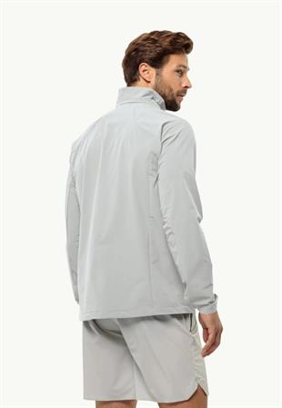 Jack Wolfskin 1307881_6709 Prelight JKT M Cool Grey Erkek Outdoor Ceket