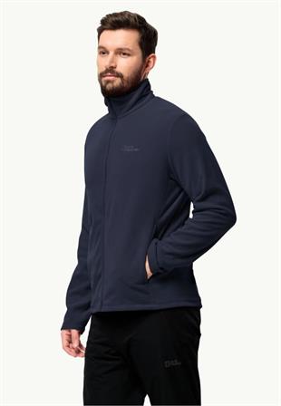 Jack Wolfskin 1711451TR TAUNUS FZ M Night Blue Erkek Polar Ceket