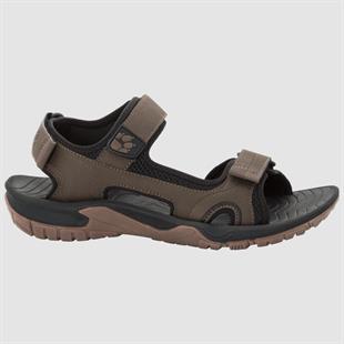 Jack Wolfskin 4019011 LakeWood Cruise Dark Wood Erkek Sandalet