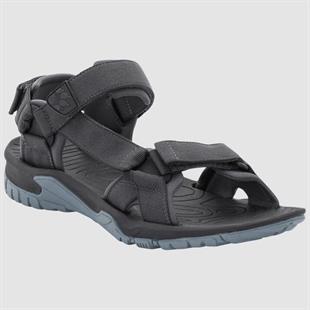 Jack Wolfskin 4019021 Lakewood Ride Sandal M Ebony Erkek Sandalet