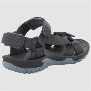 Jack Wolfskin 4019021 Lakewood Ride Sandal M Ebony Erkek Sandalet