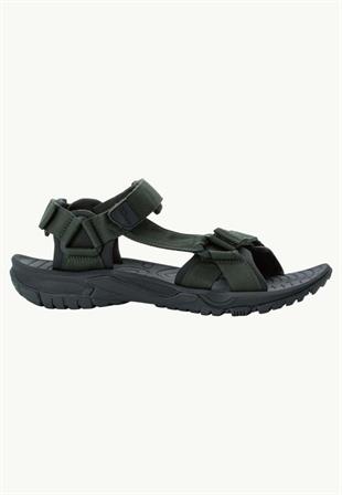 Jack Wolfskin 4019021_4341 Lakewood Ride Sandal M Island Moss Erkek Sandalet