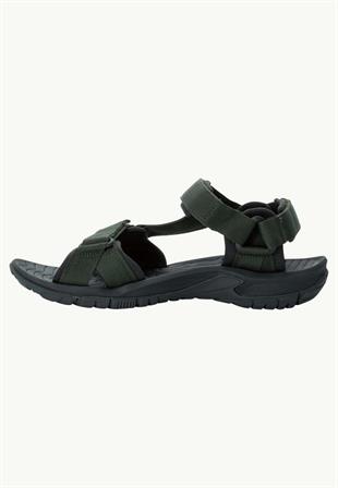 Jack Wolfskin 4019021_4341 Lakewood Ride Sandal M Island Moss Erkek Sandalet