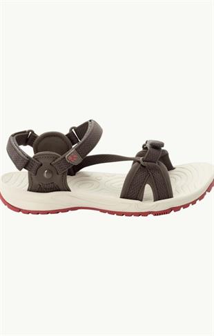 Jack Wolfskin 4019041 Lakewood Ride Coconut Brown/Auburn Kadın Sandalet