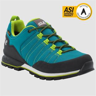 Jack Wolfskin 4035321 Scrambler Lite M Texapore Green/Lime Botte Erkek Outdoor Ayakkabı