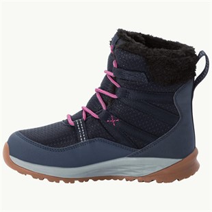 Jack Wolfskin 4036152 Polar Wolf Texapore High K Dark Blue/Grey Kadın Outdoor Bot