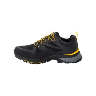 Jack Wolfskin 4038843 Force Striker Texapore Low M Black/Burly Yellow XT Erkek Outdoor Ayakkabı