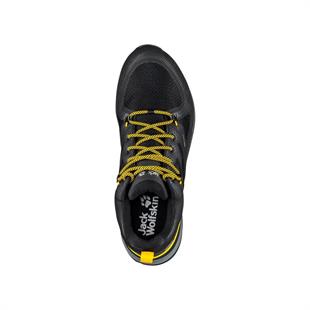 Jack Wolfskin 4038843 Force Striker Texapore Low M Black/Burly Yellow XT Erkek Outdoor Ayakkabı