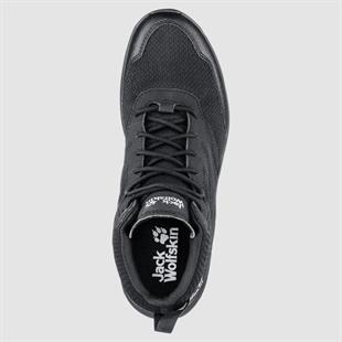 Jack Wolfskin 4039201 Woodland Texapore Mid M Black Erkek Outdoor Bot