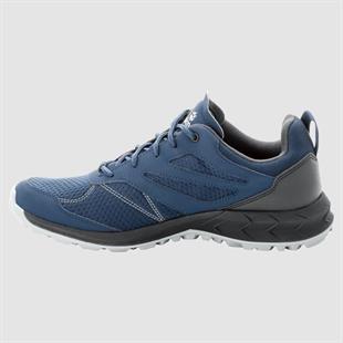 Jack Wolfskin 4039211 Woodland Texapore Low M Dark blue/Phantom Erkek Outdoor Ayakkabı