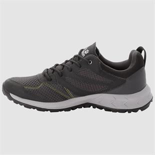 Jack Wolfskin 4039211 Woodland Texapore Low M Dark Grey/Lime Erkek Outdoor Ayakkabı