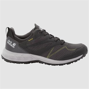 Jack Wolfskin 4039211 Woodland Texapore Low M Dark Grey/Lime Erkek Outdoor Ayakkabı