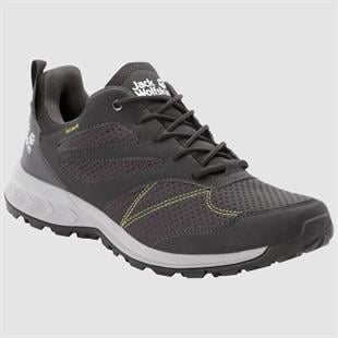 Jack Wolfskin 4039211 Woodland Texapore Low M Dark Grey/Lime Erkek Outdoor Ayakkabı