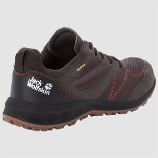 Jack Wolfskin 4039211 Woodland Texapore Low M Espresso/Dark Red Erkek Outdoor Ayakkabı