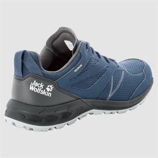 Jack Wolfskin 4039211 Woodland Texapore Low M Dark blue/Phantom Erkek Outdoor Ayakkabı
