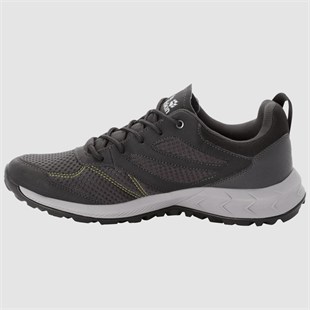Jack Wolfskin 4039211 Woodland Texapore Low M Dark Grey/Lime Erkek Outdoor Ayakkabı