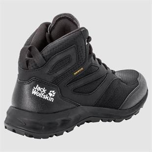 Jack Wolfskin 4039231 Woodland Texapore Mid W Black Kadın Outdoor Bot