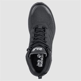 Jack Wolfskin 4039231 Woodland Texapore Mid W Black Kadın Outdoor Bot