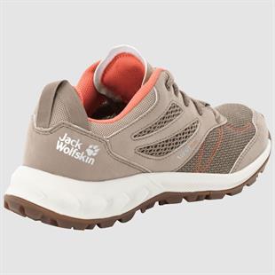 Jack Wolfskin 4039251 Woodland Went Low W Clay/Pink Kadın Outdoor Ayakkabı