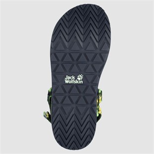 Jack Wolfskin 4039451 Outfresh Deluxe Sandal Midnight Blue All Over Kadın Sandalet