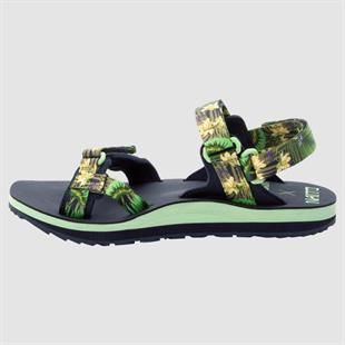 Jack Wolfskin 4039451 Outfresh Deluxe Sandal Midnight Blue All Over Kadın Sandalet