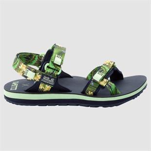 Jack Wolfskin 4039451 Outfresh Deluxe Sandal Midnight Blue All Over Kadın Sandalet