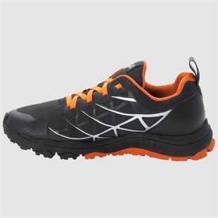 Jack Wolfskin 4040921 Trail Blaze Went Low M Black/Orange Erkek Outdoor Ayakkabı