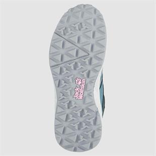 Jack Wolfskin 4042151 Woodland Texapore Mid Grey/Pink Kadın Outdoor Bot