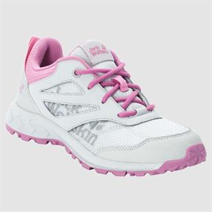 Jack Wolfskin 4042171 Woodland Low Grey/Pink Kadın Outdoor Ayakkabı