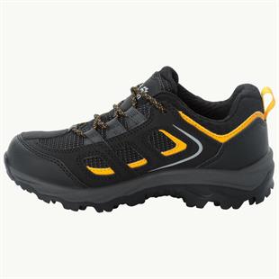 Jack Wolfskin 4042191 Vojo Texapore Low K Black/Burly Yellow Kadın Outdoor Ayakkabı