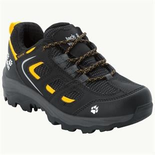 Jack Wolfskin 4042191 Vojo Texapore Low K Black/Burly Yellow Kadın Outdoor Ayakkabı