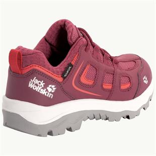 Jack Wolfskin 4042191_2822_350 Vojo Texapore Low K Burgundy/Red Kadın Outdoor Ayakkabı