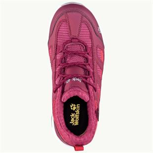 Jack Wolfskin 4042191_2822_350 Vojo Texapore Low K Burgundy/Red Kadın Outdoor Ayakkabı