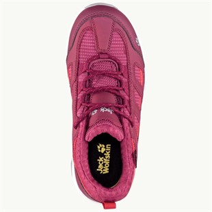 Jack Wolfskin 4042191_2822_350 Vojo Texapore Low K Burgundy/Red Kadın Outdoor Ayakkabı