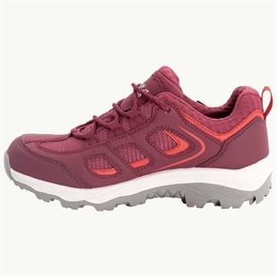 Jack Wolfskin 4042191_2822_350 Vojo Texapore Low K Burgundy/Red Kadın Outdoor Ayakkabı