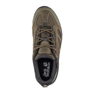 Jack Wolfskin 4042441 Vojo 3 Texapore Low M Khaki/Phantom Erkek Outdoor Ayakkabı