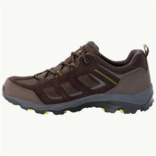 Jack Wolfskin 4042441 Vojo 3 Texapore Low M Dark Brown/Lime Erkek Outdoor Ayakkabı