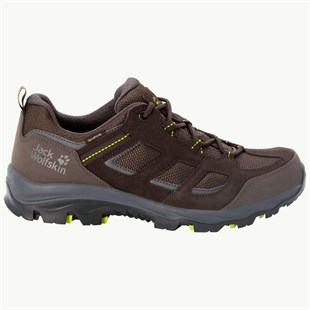 Jack Wolfskin 4042441 Vojo 3 Texapore Low M Dark Brown/Lime Erkek Outdoor Ayakkabı