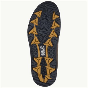 Jack Wolfskin 4042461 Vojo 3 Texapore Mid M Khaki/Phantom Erkek Outdoor Bot