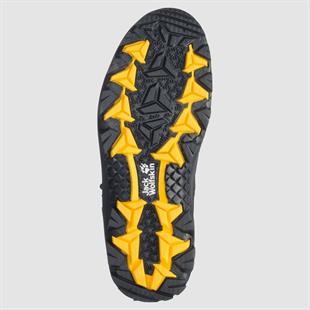 Jack Wolfskin 4042461 Vojo Texapore Mid Black/Burly/Yellow XT Erkek Outdoor Bot