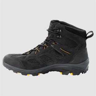Jack Wolfskin 4042461 Vojo Texapore Mid Black/Burly/Yellow XT Erkek Outdoor Bot