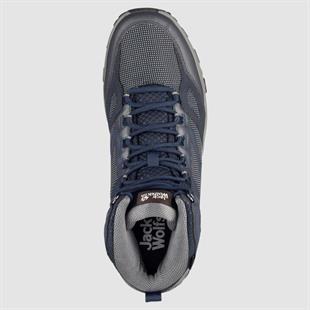 Jack Wolfskin 4043871 Downhill Texapore Mid M Dark Blue/Blue Erkek Outdoor Bot