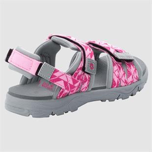 Jack Wolfskin 4046421 2 In 1 Sandal K Pink/Light Grey Kadın Sandalet