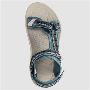 Jack Wolfskin 4050291 Wave Breaker W Bluish Grey/Rose Kadın Sandalet