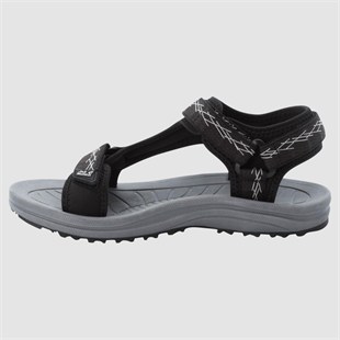 Jack Wolfskin 4050291 Wave Breaker W Black/Grey Kadın Sandalet