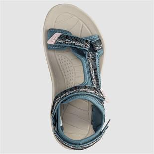 Jack Wolfskin 4050291 Wave Breaker W Bluish Grey/Rose Kadın Sandalet